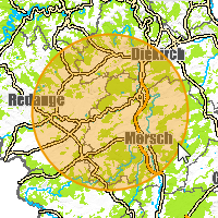 3: Der Kreis entspricht den Anforderungen (Maustaste loslassen)